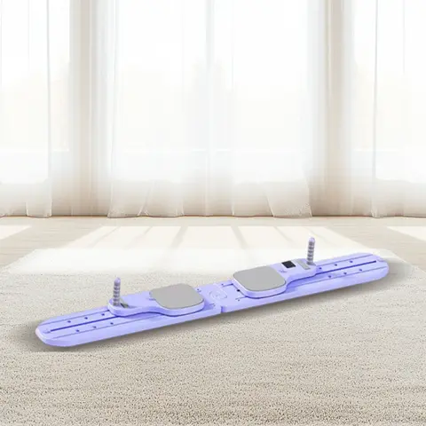 핸들 및 풀 로프가 있는 피트니스 스키 머신 접이식 시뮬레이션 스키 트레이너 전신 운동을 위한 골반저근 강화기