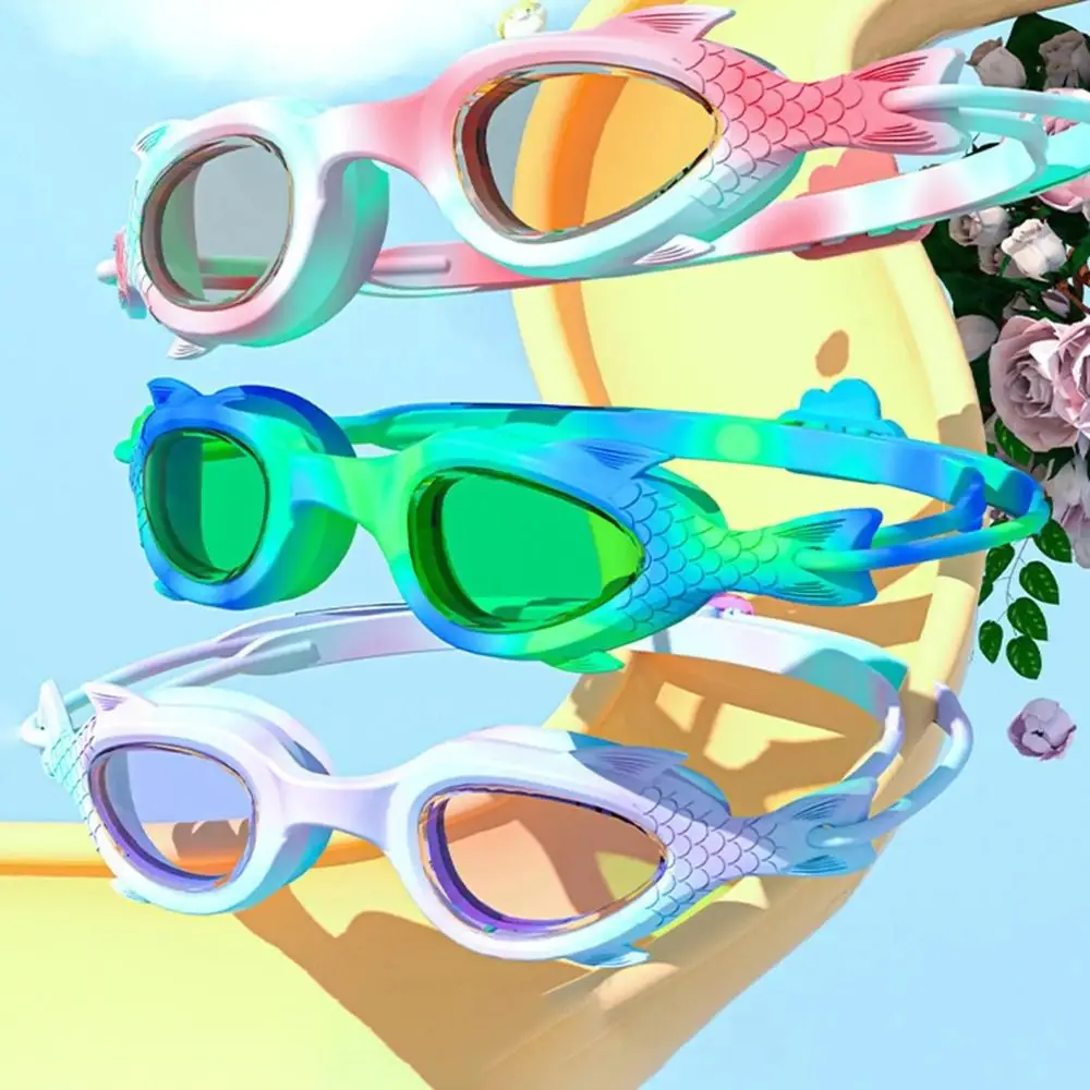 Waterproof Swimming Goggles Anti Fog Small Frame Underwater Goggles High-definition Kids Size Professional Training Goggles