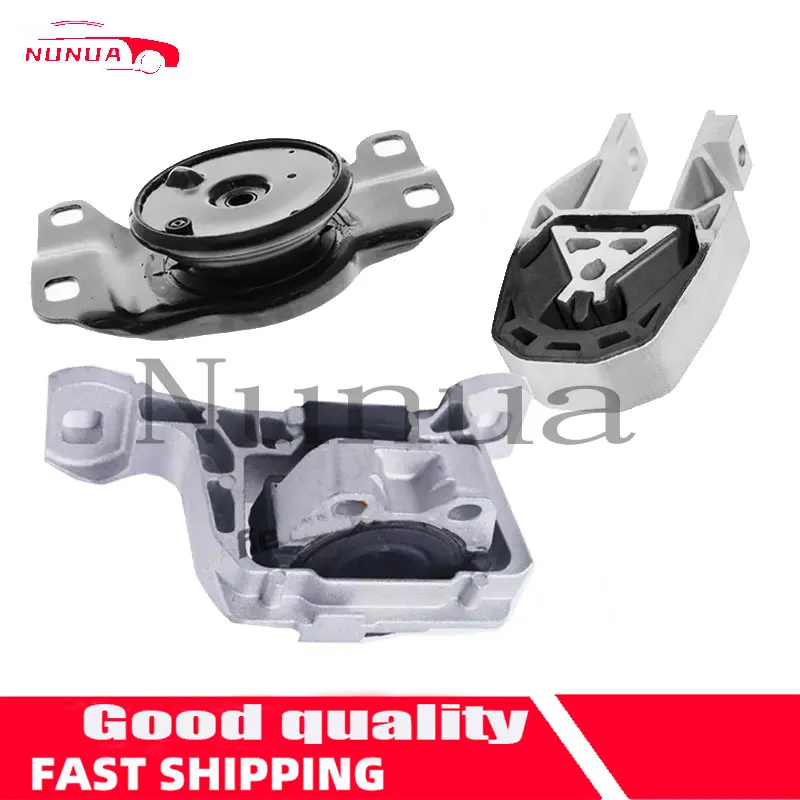 3PCS Engine Gearbox Support Motor Mounts Kit For Volvo V50 V40 S40 C70 C30 Diesel 31401726 31316498 31375197