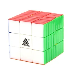 WitEden-Cube magique professionnel sans autocollant pour enfants, puzzle de vitesse, jouets anti-stress, 3x3x9, 339 V1
