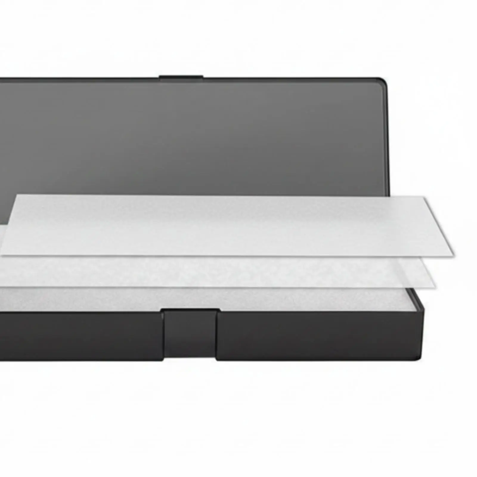 4xWet Palette Double-Compartment Wet Palette with Sponge dampnessRetaining Humid Box for Miniature Painters, Hobbyists, Model
