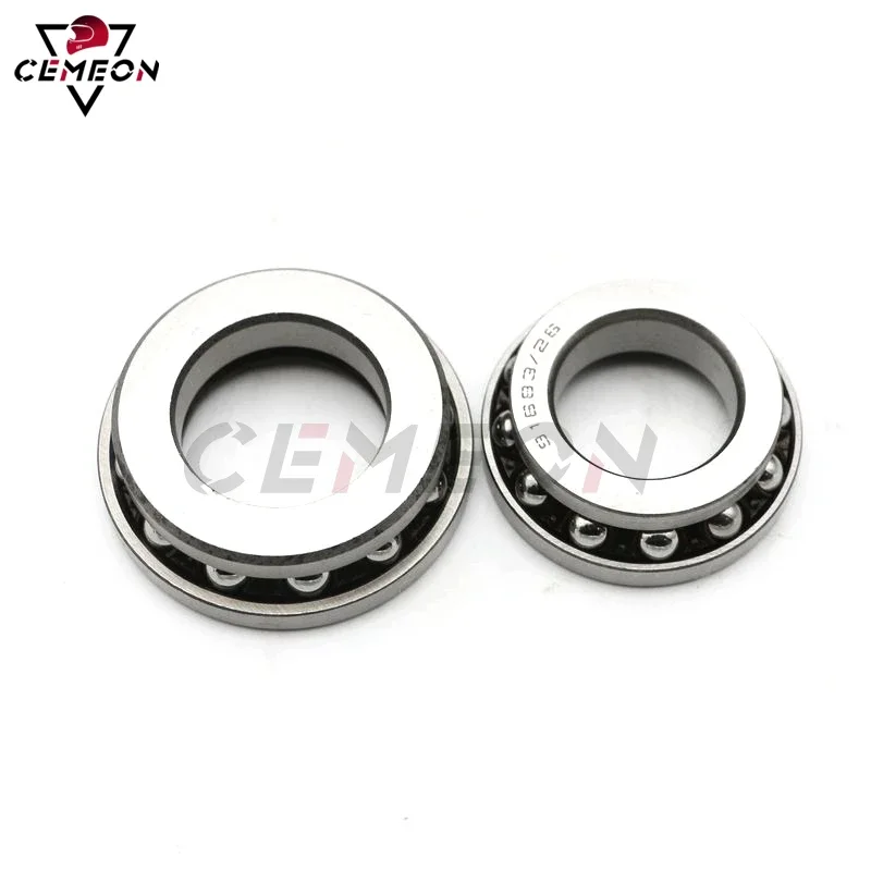 For Honda Steering Rod Bearing CBR250 CBR400 CB400 VTEC CB1300 CB900 CB750 CB500F CB600F CB650 Tapered Roller Steering Kit 3