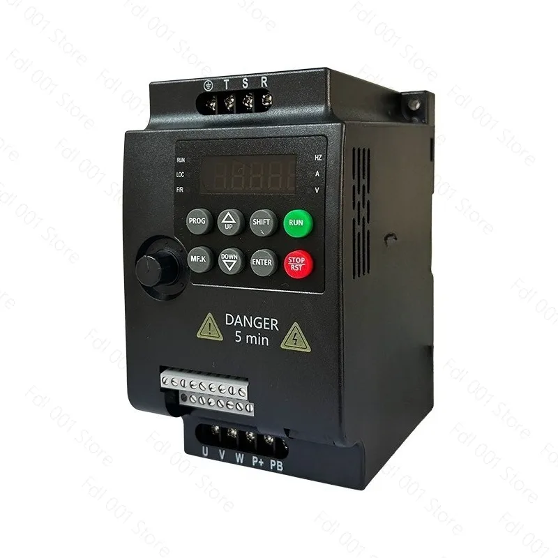 General Inverter Single-phase 220v Three-phase 380v 0.75/1 5/2.2/3/4/5 KW Governor