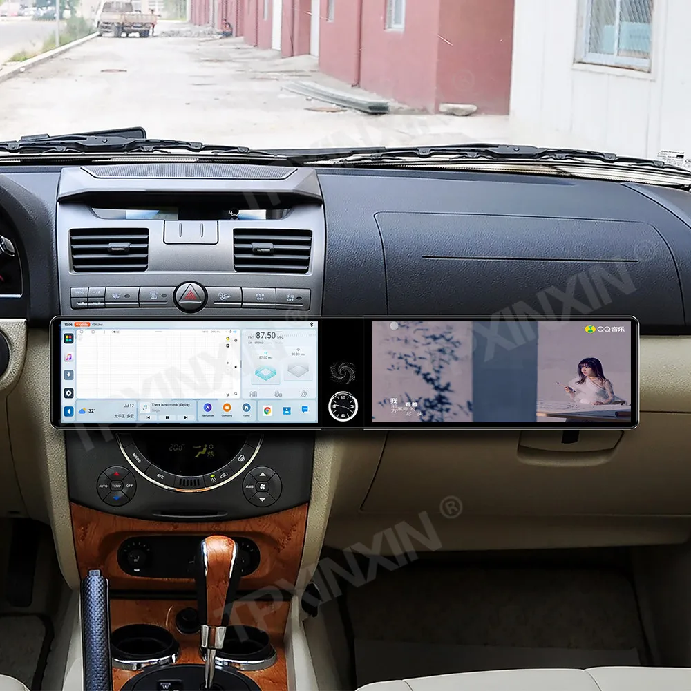 12.3'' Dual Screen Car Radio For SsangYong Rexton 2006-2012 Car Multimedia Video Player Stereo GPS Navigation Carplay Unit 4G
