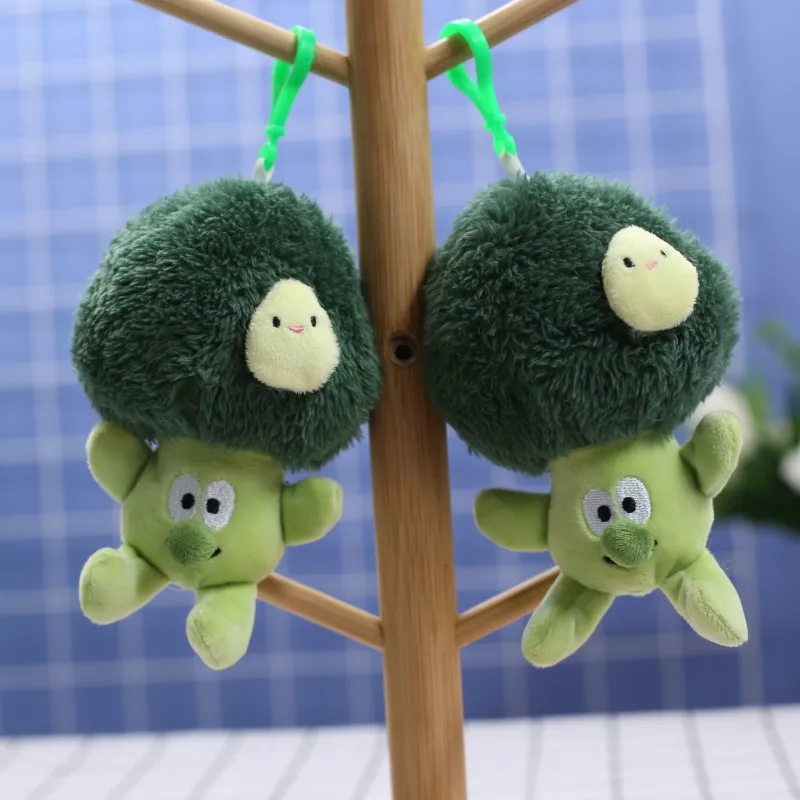 15cm 50pcs wholesale New cute and adorable cauliflower brother and cauliflower sister keychain bag pendant doll manufacturer