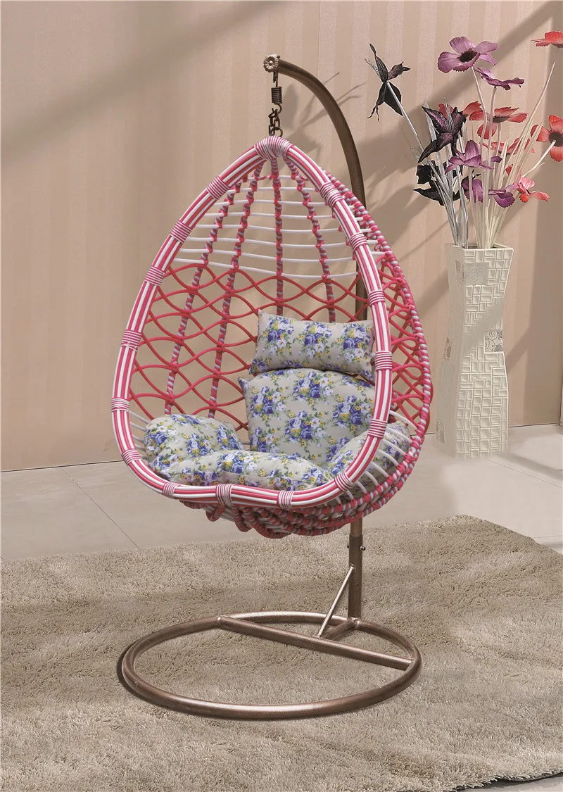 Hanging Basket Chair Outdoor Garden Hammock Swing 