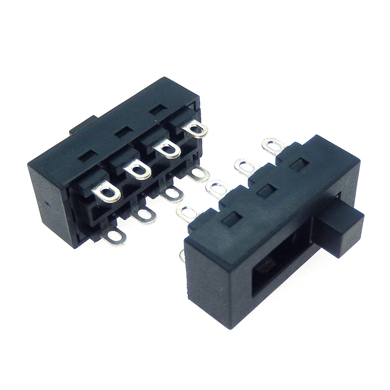 2PCS 12A 250V 3 Position 8 Pin Toggle Slide DIP Switch LQ-103H Hair Dryer Hot Cold Wind for JJ-15 Philips Flyco FH6218/20/21/31