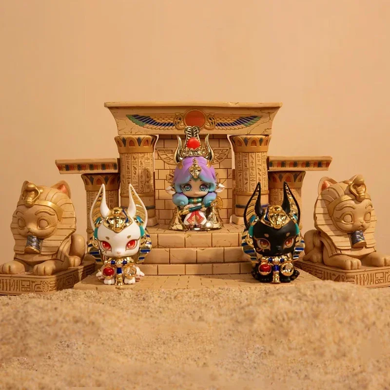 Aaru Garden Series 2 Blind Box Mistery Egyptian Figure Caja Ciega Mystery Box Misteriosa Model Collectible Toys Decoration Gifts