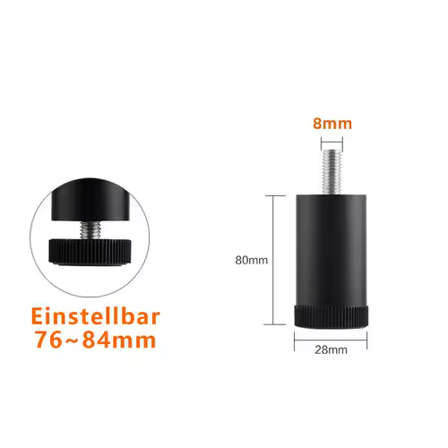 M8~M10 1PCS Adjustable Furniture Leg Aluminum Alloy Table Legs For TV Cabinet,Wardrobe,Raised Refrigerator Washing Machine Feet - Image 22