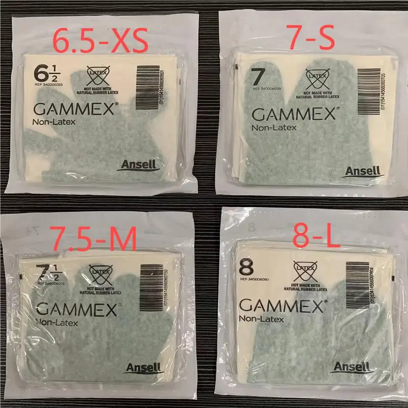 Imagem -04 - Luvas sem Acelerador Químico de Neoprene sem Látex Ansell-gammex Proteção Avançada contra Alergias Oferta Par