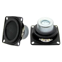 Altavoces portátiles de 2 pulgadas para cine en casa, Mini altavoces de rango completo de 2 pulgadas, 4 Ohm, 15W, 52MM, cuadrados, magnéticos, DIY