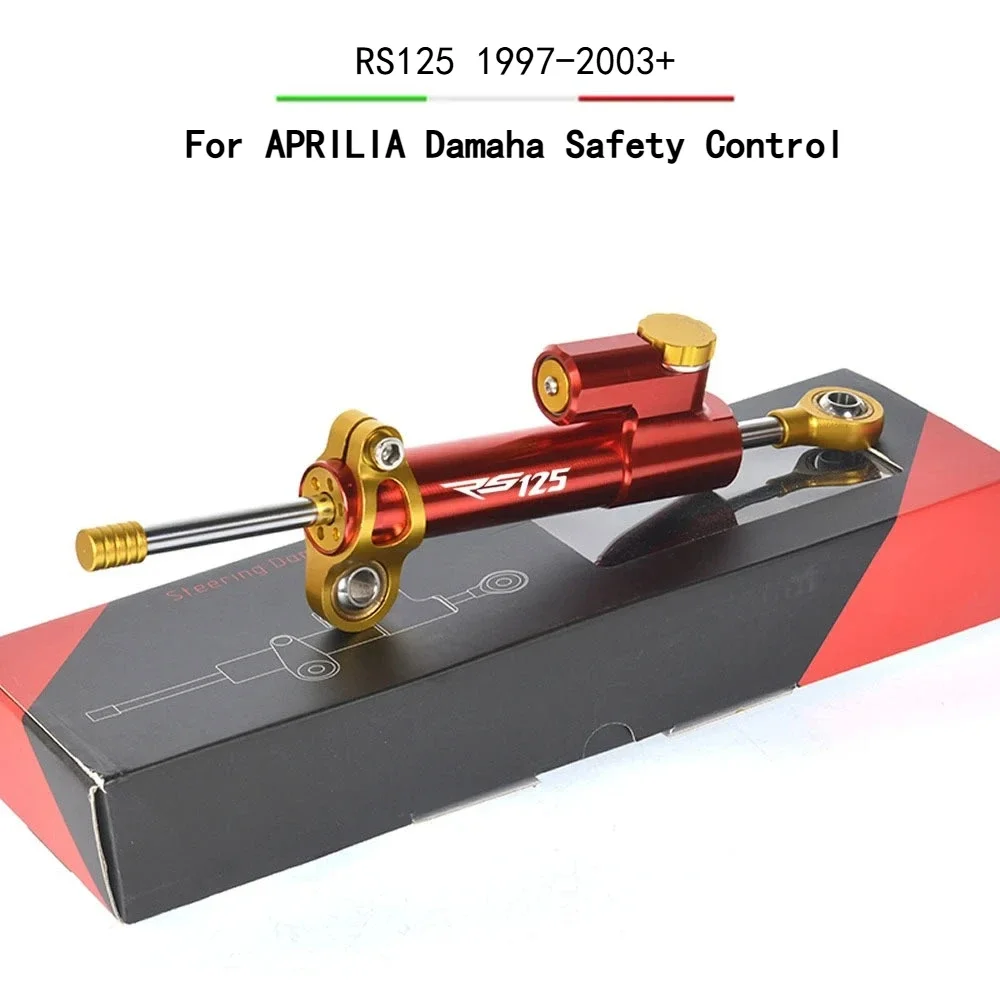 For APRILIA RS125 RS 125 1997 1998 1999 2000 2001 2002 2003+ Adjustable Motorcycles Steering Stabilize Damper Bracket Mount Kit