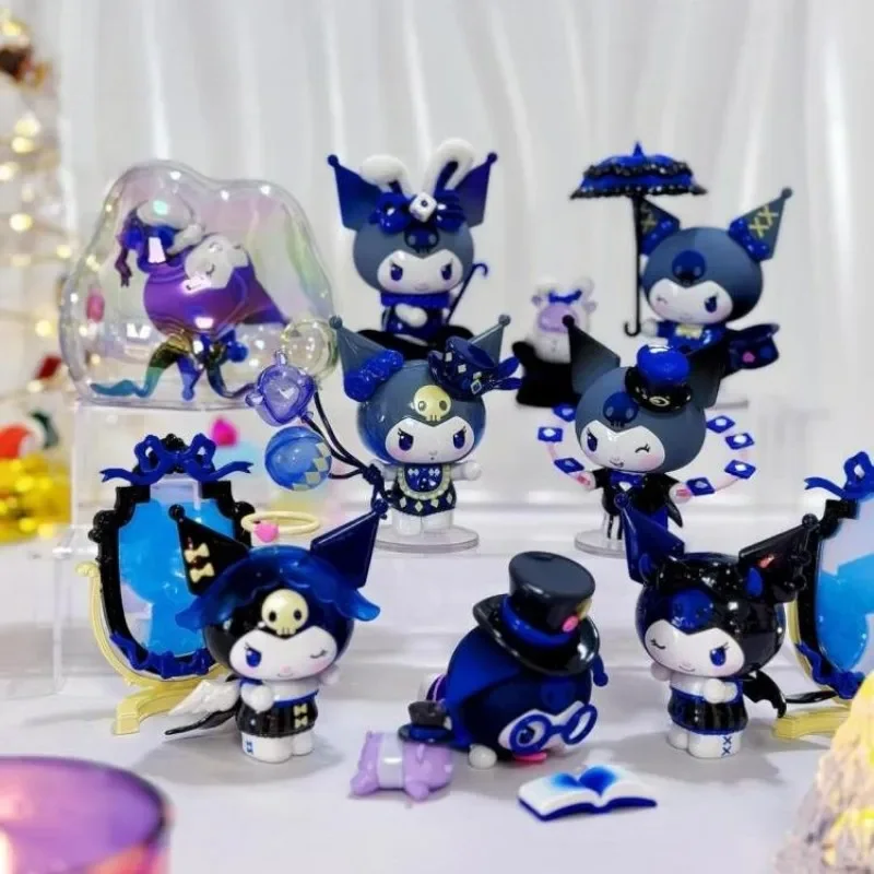 

Sanrio Kuromi Magic Apprentice Series Blind Box Cute Action Figure Doll Surprise Mystery Box Ornament Girl Collectible Gift New