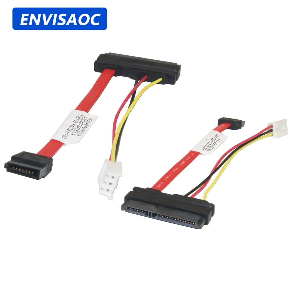 OEM 2-Pin / 3-Pin 40cm SATA-Flexkabel für Fujitsu Esprimo Q556 Q558 Q956 Q957 Q958 Mini-PC Desktop Festplatten HDD SSD