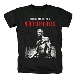 Boy Vintage Christmas Tee Shirt Guys Punk Designer Streetwear Awesome MMA Conor McGregor  King Featherweight  T Shirt