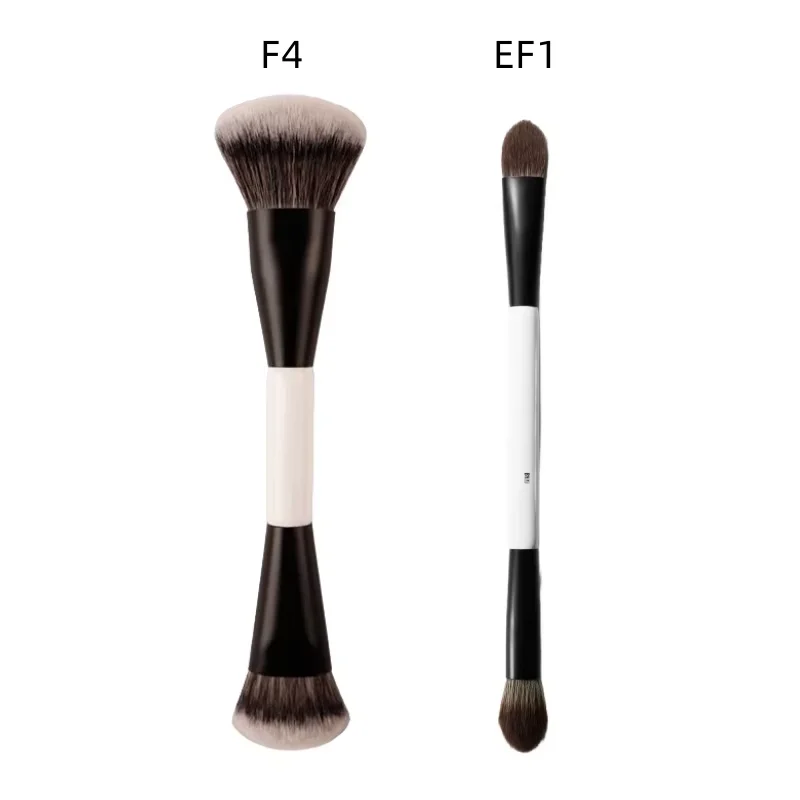 Dual-Ended Foundation Face Brush for Makeup Application