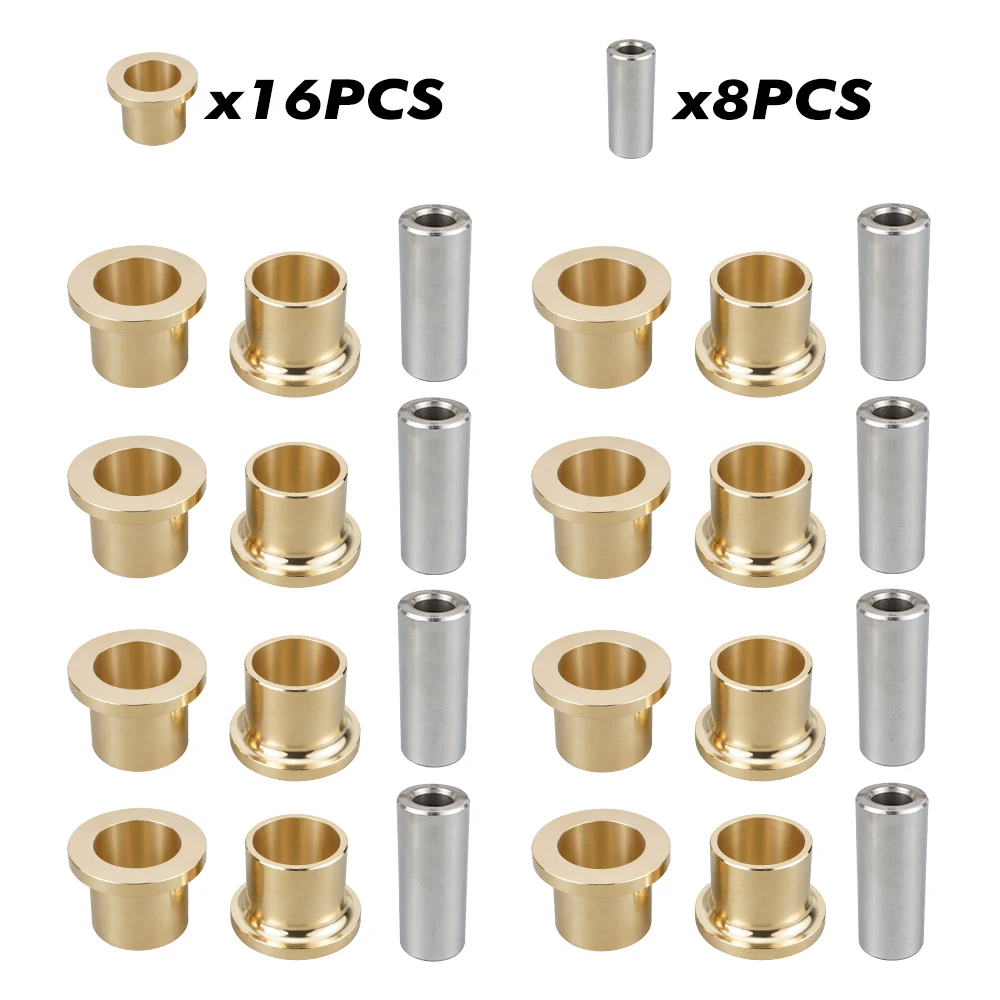 

NICECNC Brass Bushing and Sleeve Kit for Can Am Maverick X3 RR Turbo Trail 800 1000 Sport 1000 2017-2022 A-Arm UTV Parts