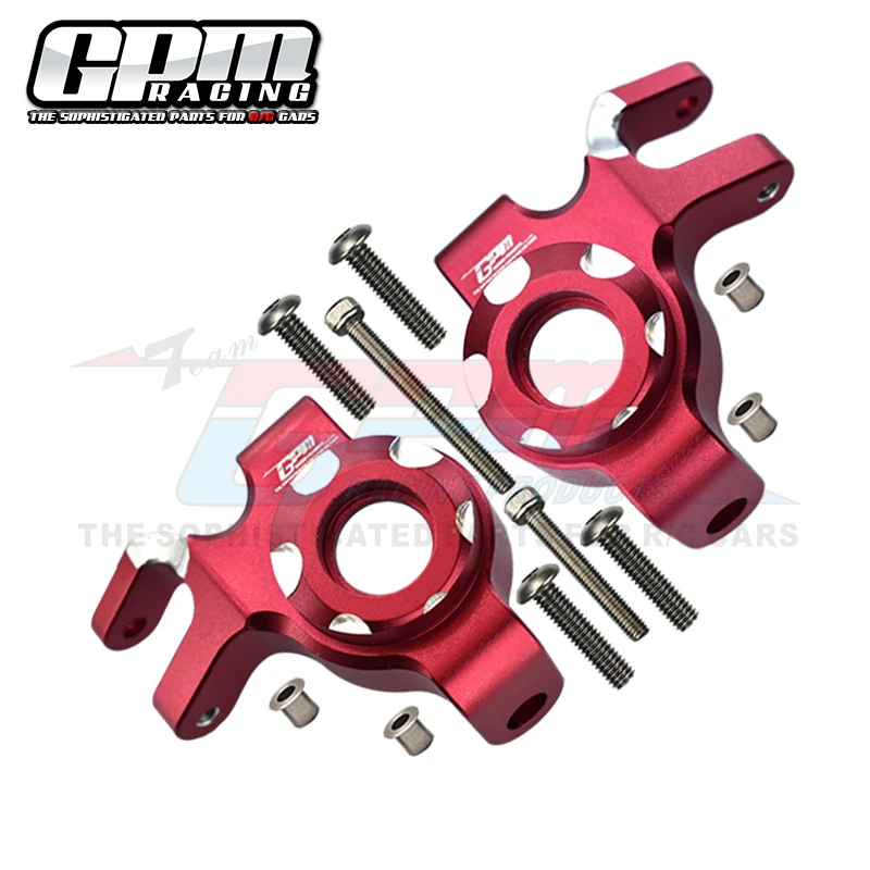 GPM Aluminum Front Knuckle Arms For AXIAL 1/6 SCX6 Jeep Trial Honcho AXI252004