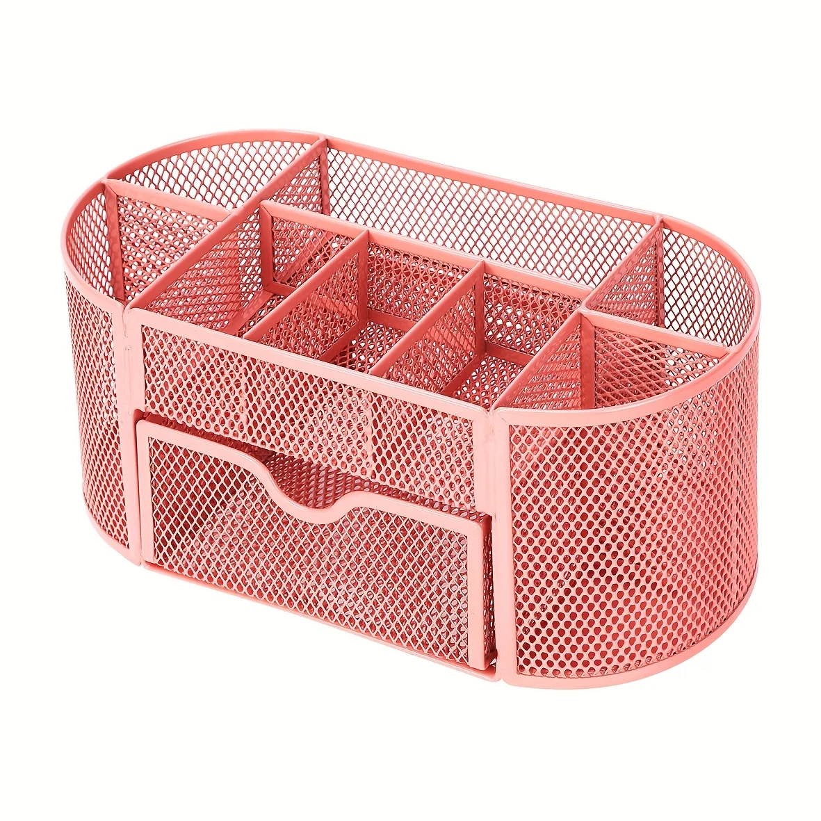 Mesh Bureau-organizer Stevige metalen pennenstandaard Student Briefpapier Kantoorbenodigdheden