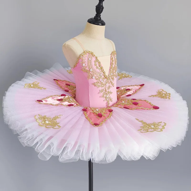 Professional Ballet Tutu White Swan Lake Ballerina Party Dance Costumes Ballet Dress Princess Ballerina Girls Dance Tutu Dress