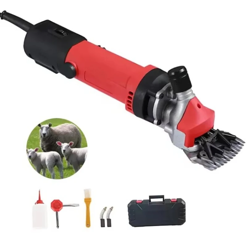 900W 2600rpm Electric Wool Shear Machine ABS/Carbon Steel Sheep Clipper for Home Use Farm Stainless Steel