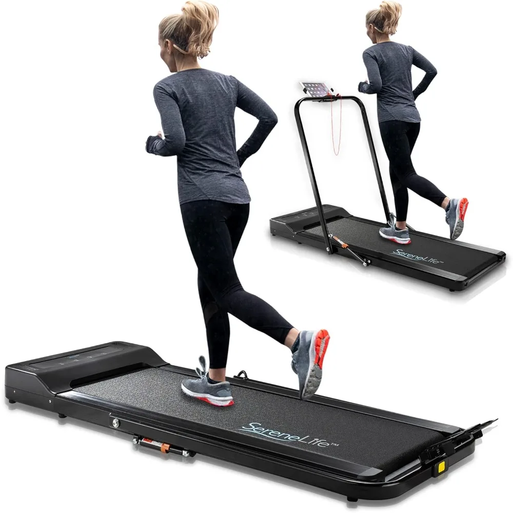 

Folding Treadmill - Foldable Home Fitness Equipment with LCD for Walking & Running - Cardio Exercise Machine Freight free