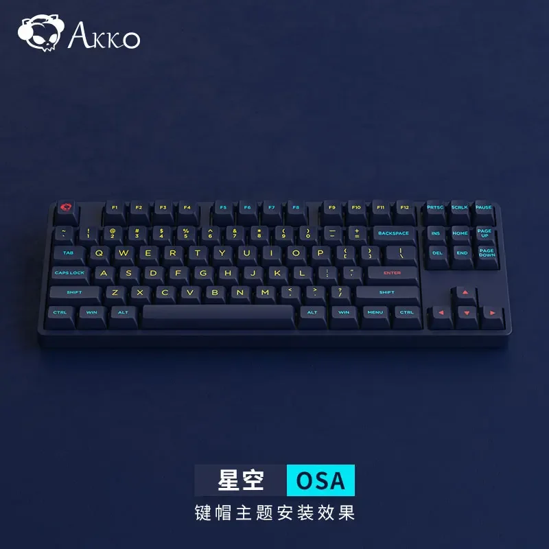 Imagem -06 - Akko The Herb Garden Keycaps Grupo 187 Key Double-shot Pbt Perfil Osa Teclado Mecânico Principais Layouts Acessórios Gamer