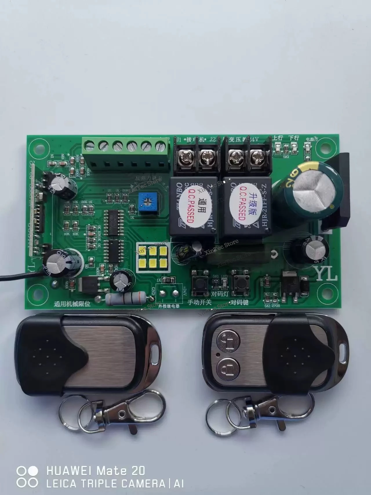 Carte mère de porte de Garage à limite mécanique générale 24V, contrôleur de porte à rabat 315M433M,