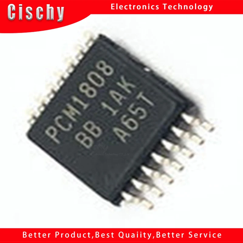 5pcs/lot PCM1808 PCM1808PWR TSSOP-14 In Stock