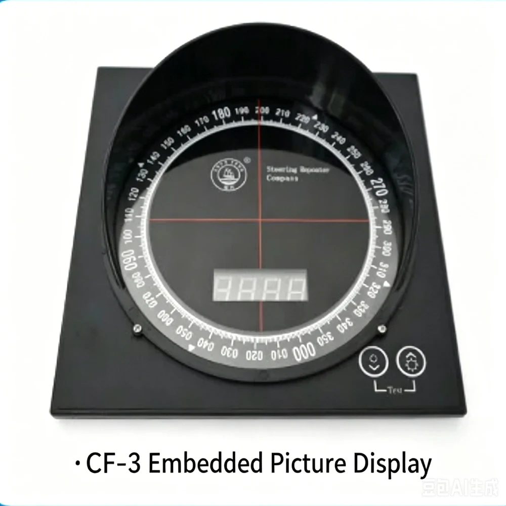 CF-3 Directional Compass Digital Display Heading Repeater Compass Duplex Display Device