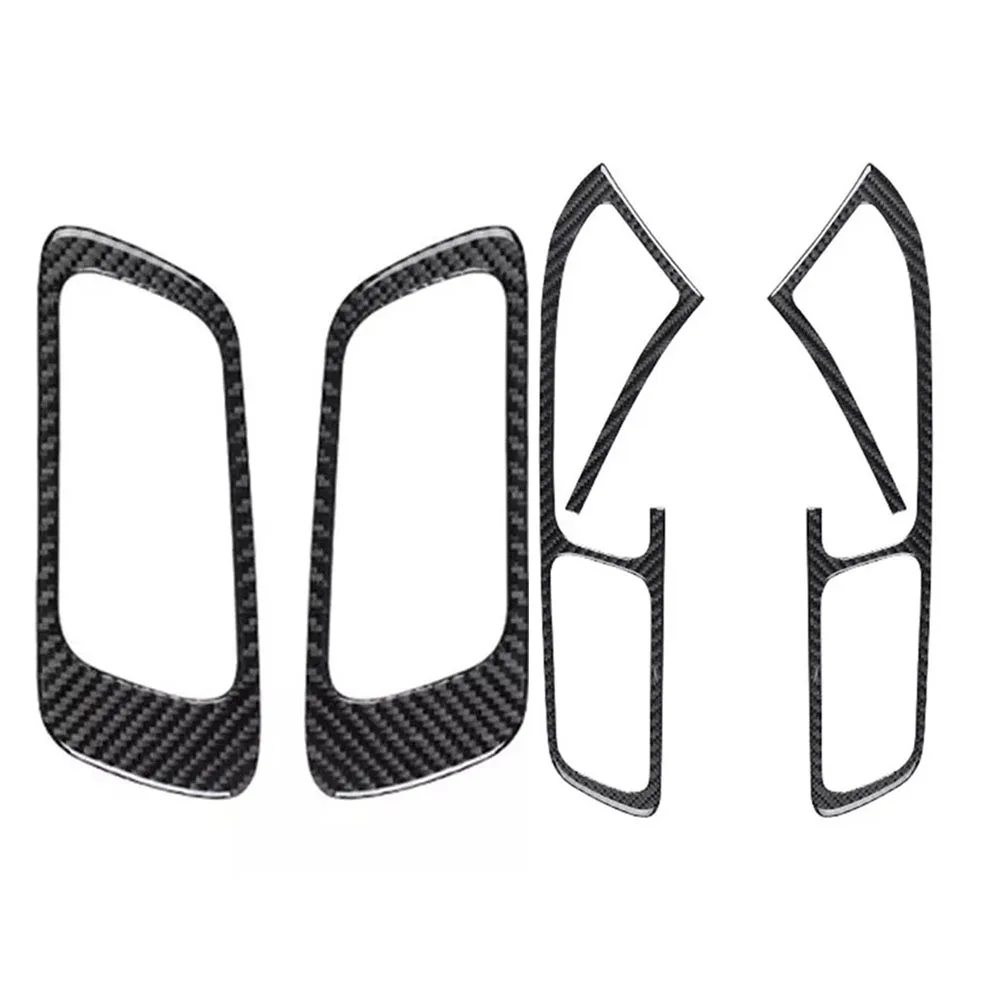 

Carbon Fiber Interior Door Handle Panel Cover Trim For Ford For Explorer 2011-14 Nterior Door Handle Panel Cover Trim