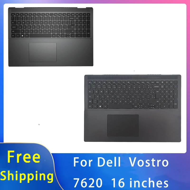 

Новинка для Dell Vostro 7620, 16 дюймов, запасные аксессуары для ноутбука, клавиатура 0RYX 3M, черный, серый