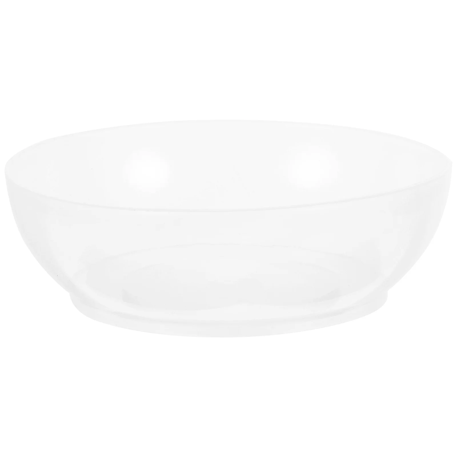 Transparent Tray with Graduations Weighing Pan Body Weight Scale Kitchen Powder Food Bowl Portable