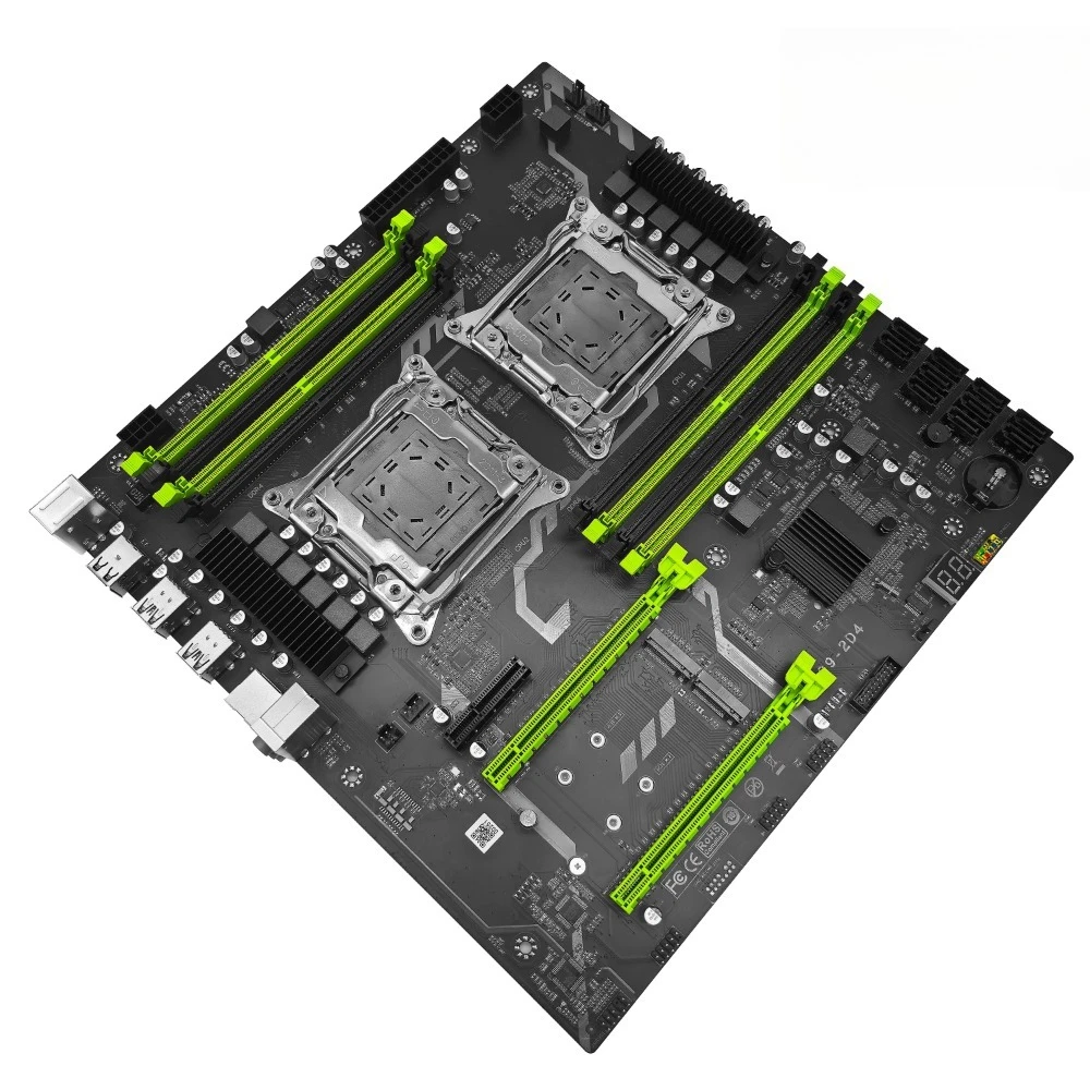 X99 Dual Motherboard C612 Chip CPU M.2 LGA 2011 V3 E-ATX USB3.0 SATA3 8 DIMM DDR4 Support Xeon processor slot 2011-3