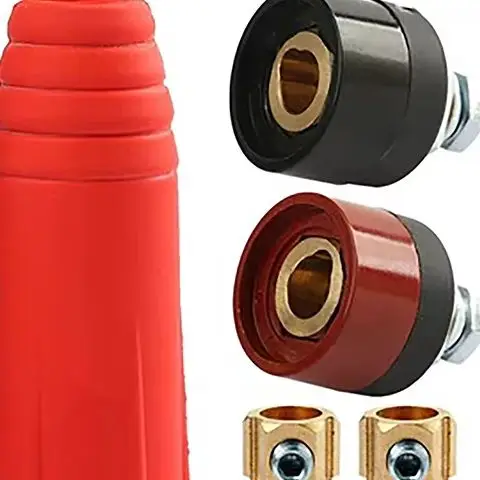 

DKJ10-25 European Standard Welding Machine Cable Quick Fitting Male to Female Connector Welding Cable Accessory