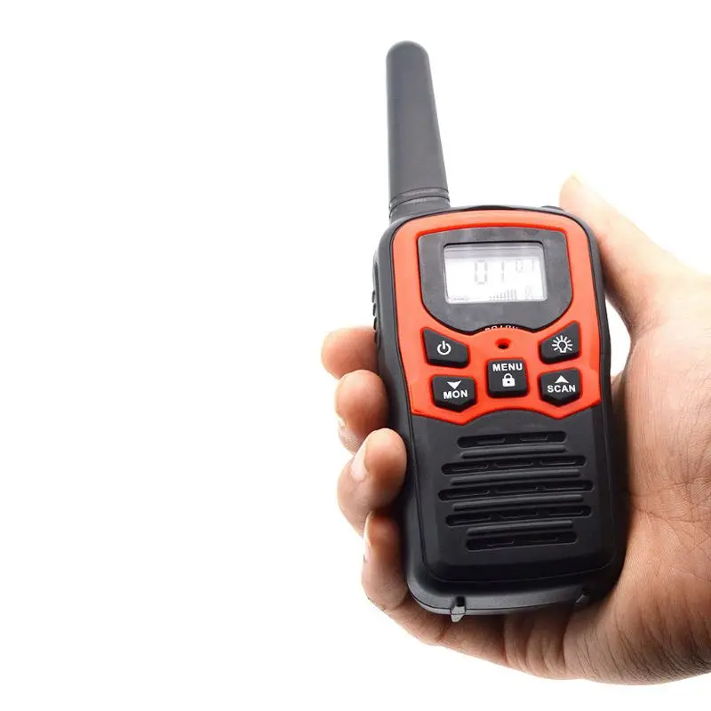 Walkie talkie Dropship per adulti Confezione da 2 radio bidirezionali a lungo raggio fino a 5 miglia