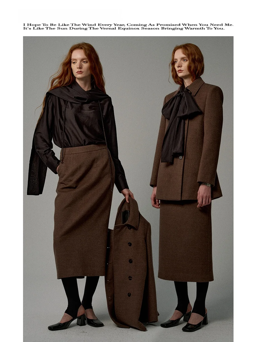 

Шелковый шарф Ele Long Sve irt, тонкий дизайн, модный женский топ, ветрозащитный, свободный крой, дышащий, для кожи...