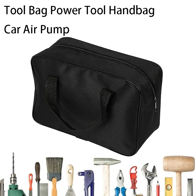 

Portable Tool Bag Power Tool Handbag Car Air Pump Travel Oxford Cloth Suitcase Hardware Thickening Repairing Tools Storage Bag