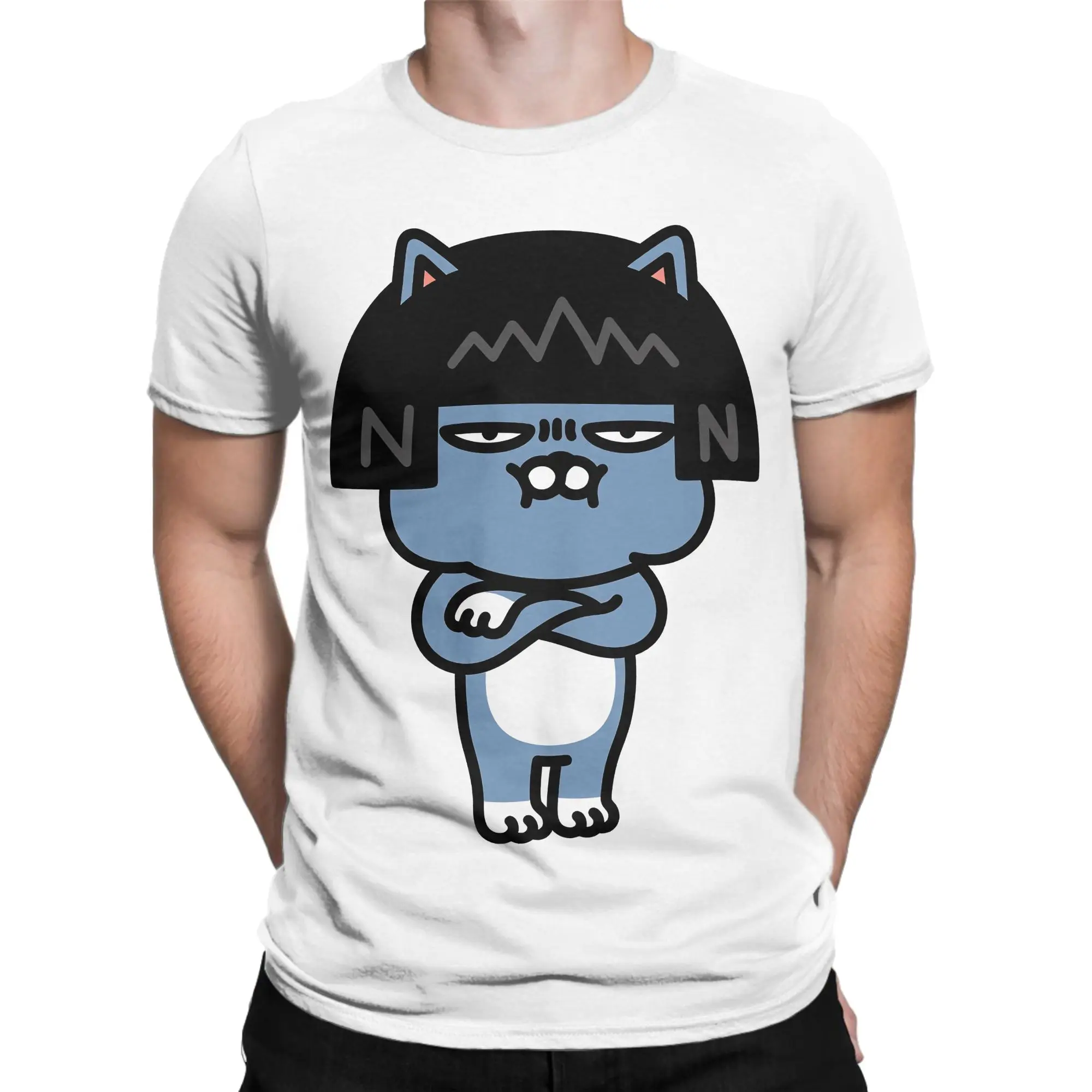 Camiseta de verano KaKao Friends, camisetas 100% de algodón para parejas, camiseta informal novedosa, camisetas estéticas de manga corta