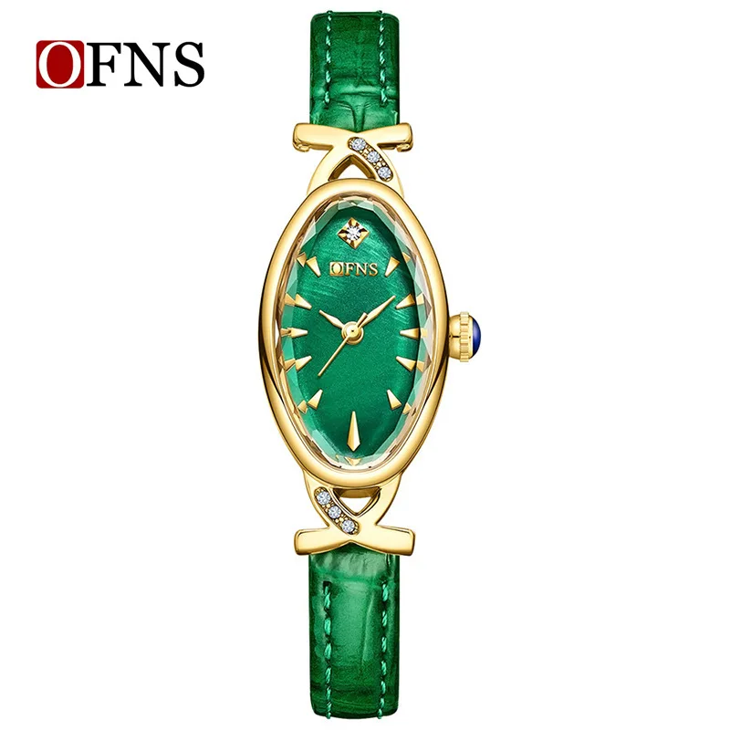 OFNS2025 New Product Hot Selling Exquisite Retro Quartz Watch for Women Waterproof, High end Fashion, Compact and Versatile Gift