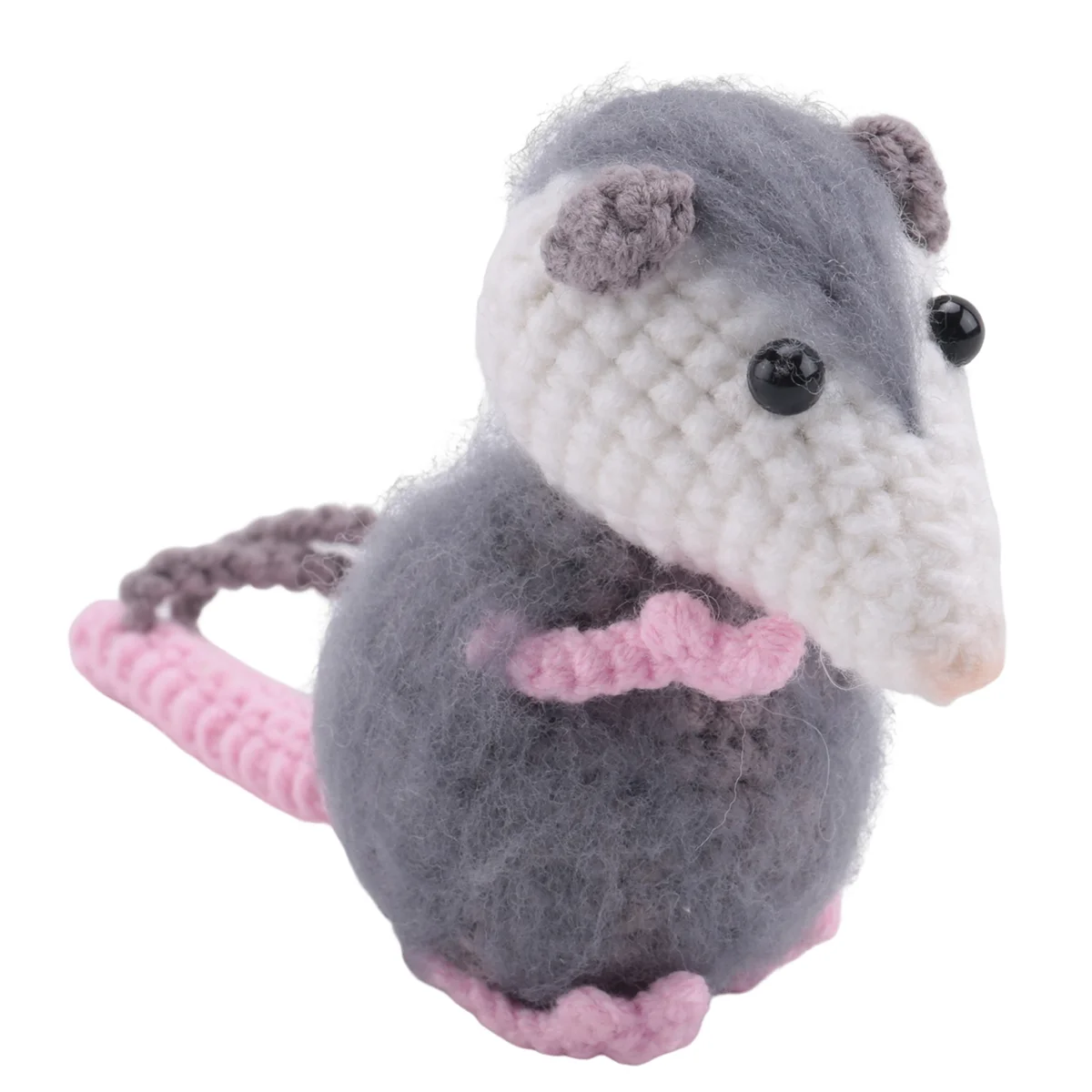 Новый автомобильный кулон «Опоссум», милый автомобильный кулон «Опосум», вязаный крючком автомобильный кулон «Опосум», аксессуары, украшение