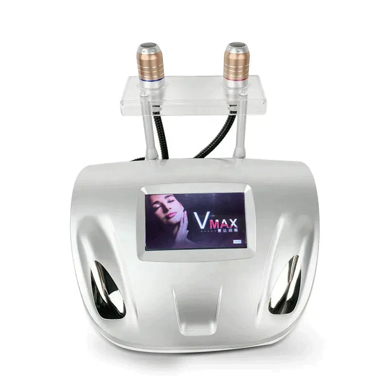 Professional 2 in 1 RF Face  Wrinkle Removal Machine Anti-Aging V-Max Radar Line Carving Face Lifting Beauty Machine