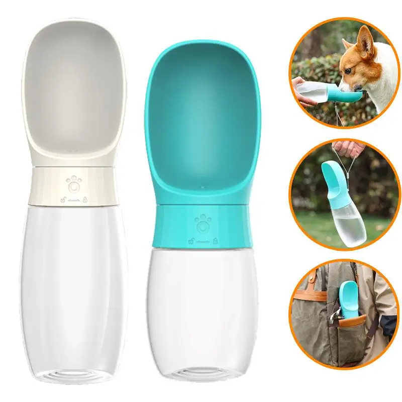 500ml Big Dog Water Bottle Portable Drinking Bowl For Small Medium Dogs Cat Travel Hiking Puppy Pet Water Dispenser Cup Labrodor view 2