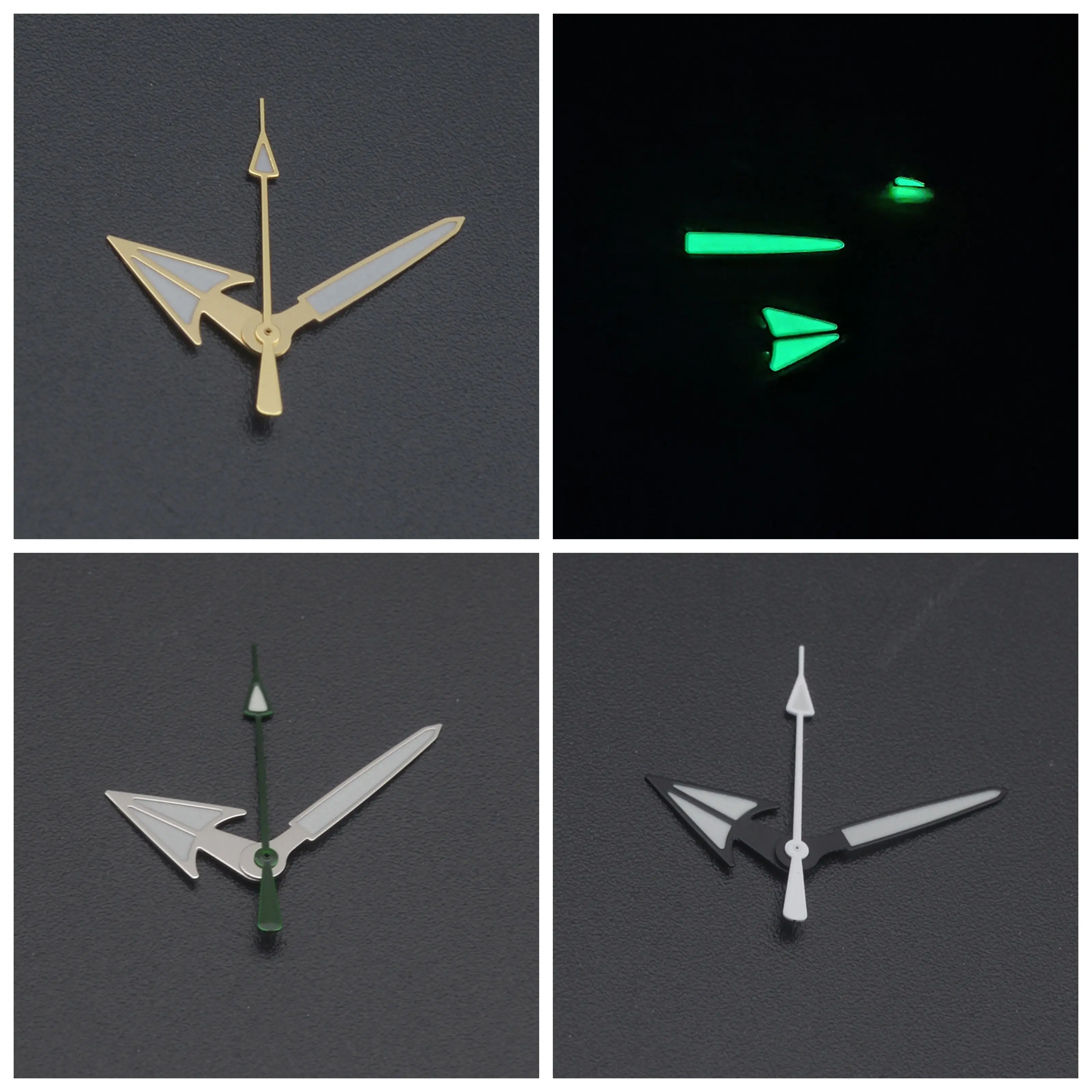

High Quality Green Luminous Watch Hands Fit NH35 NH36 4R 7S Movement Watch Hands Needles Replacement Watch Accessories