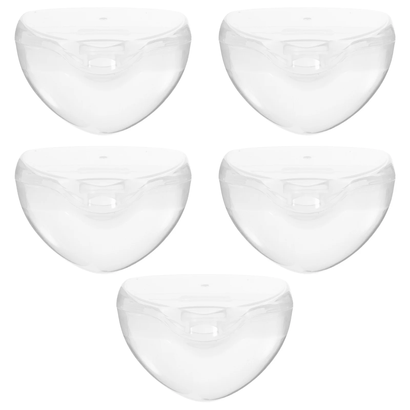 

5Pcs Pacifier Storage Box PP Material Safety Protection for Baby Pacifiers and Clips in Environment Pacifier Box