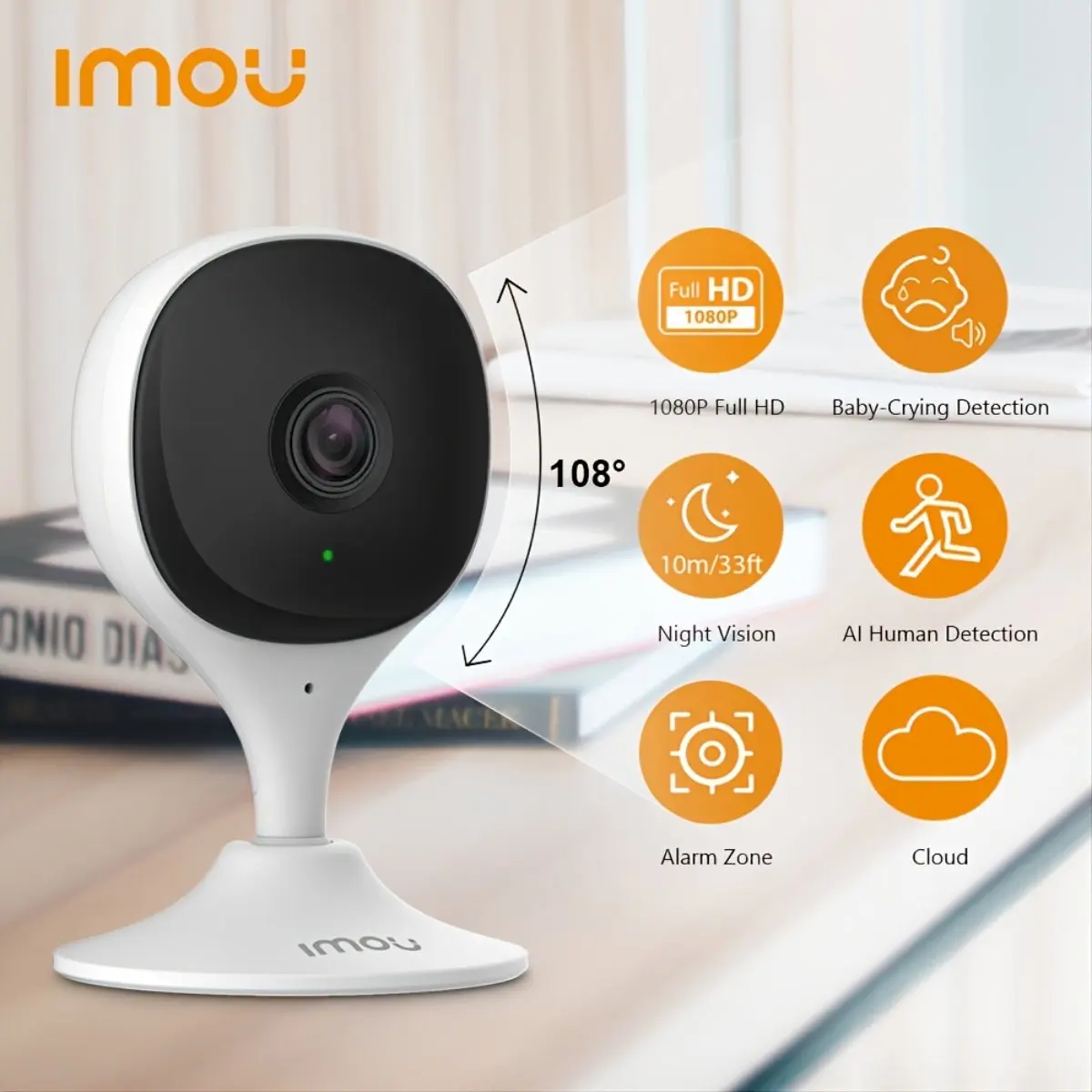 Imou Cue 2E 2MP Wif… - image