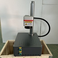 Raycus or  JPT 20W 30W mini fiber laser marking machine have a good price to door
