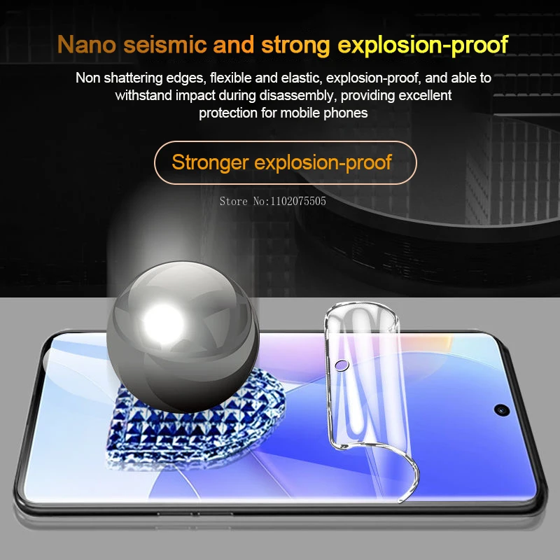 4PCS Hydrogel Film For Samsung A52 A53 A52S A71 A32 A21S A12 A13 A50 A51 A72 A22 A70 A73 M12 M51 S10E S20FE Screen Protectors
