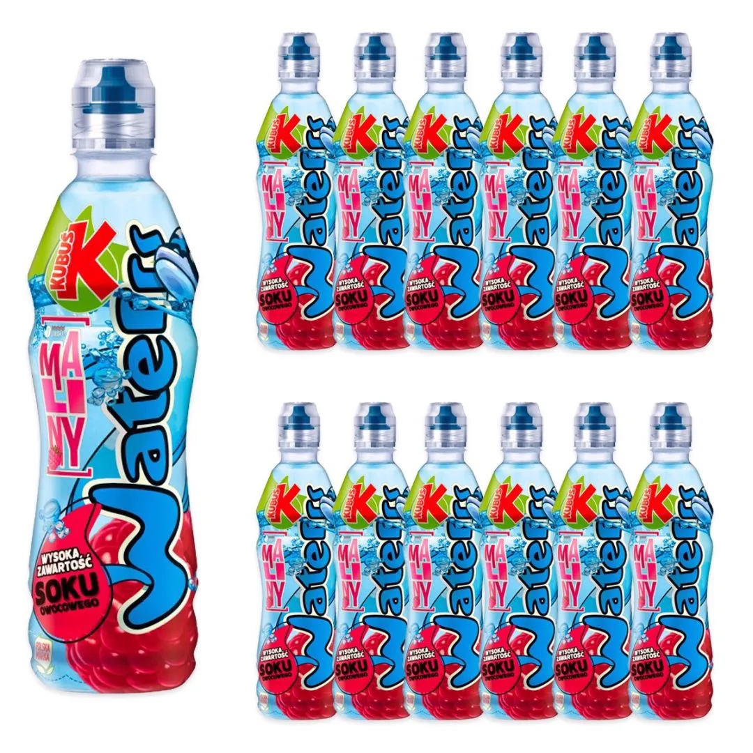 Winnie Waterrr Raspberry Flavour Drink 500 ml x 12 pieces