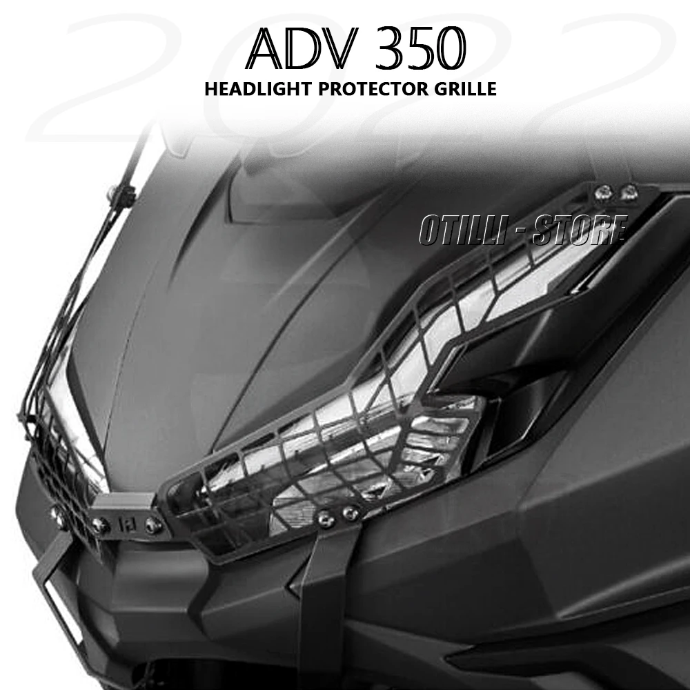 2022 2023 New For Honda ADV-350 ADV 350 ADV350 Motorcycle Accessories Headlight Guard Protector Grille Cover Protection